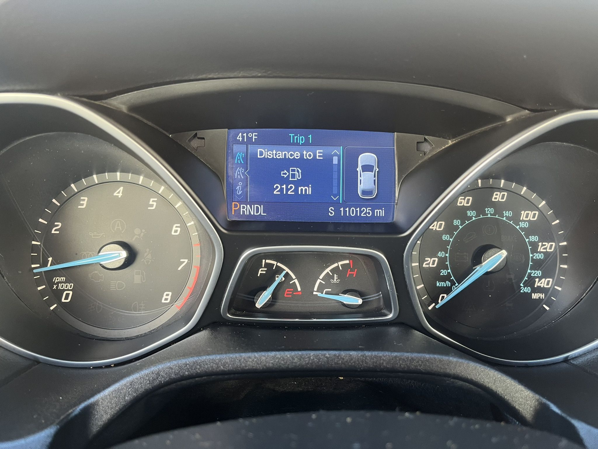 2014 Ford Focus Grey