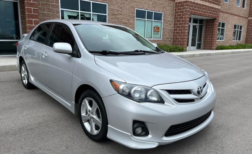 2011 Toyota Corolla S Sedan 4D