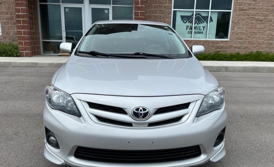 2011 Toyota Corolla S Sedan 4D