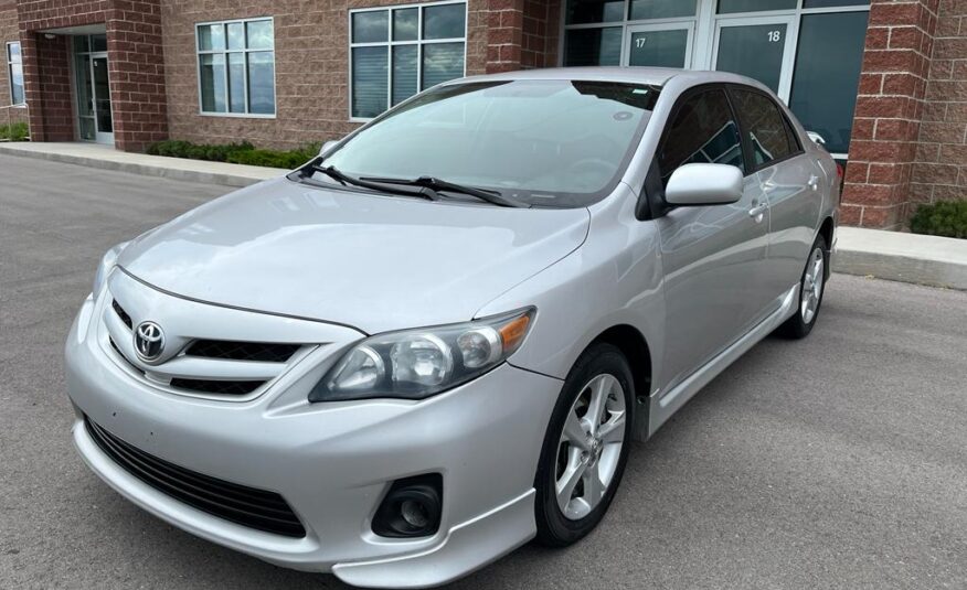 2011 Toyota Corolla S Sedan 4D