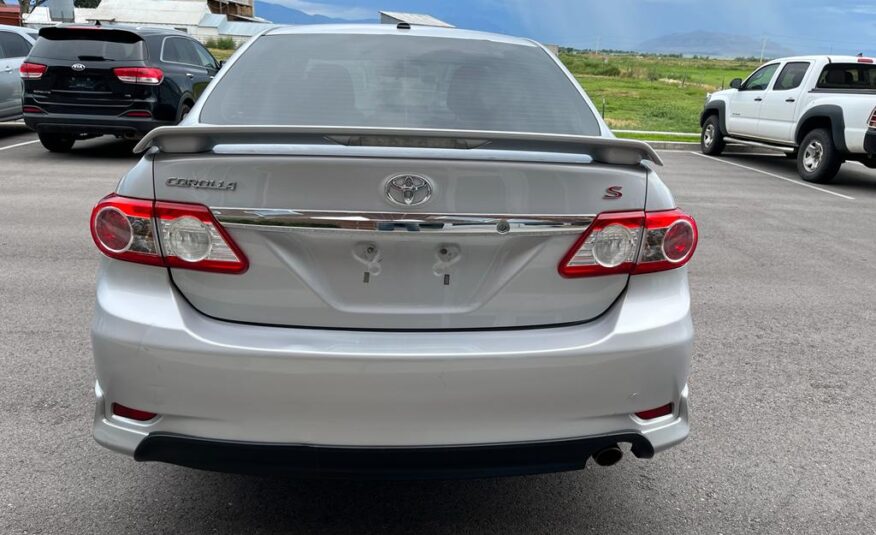 2011 Toyota Corolla S Sedan 4D