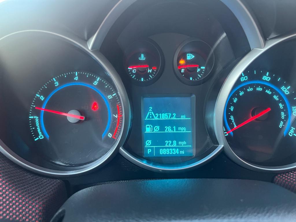 2012 Chevrolet Cruze LT Sedan 4D