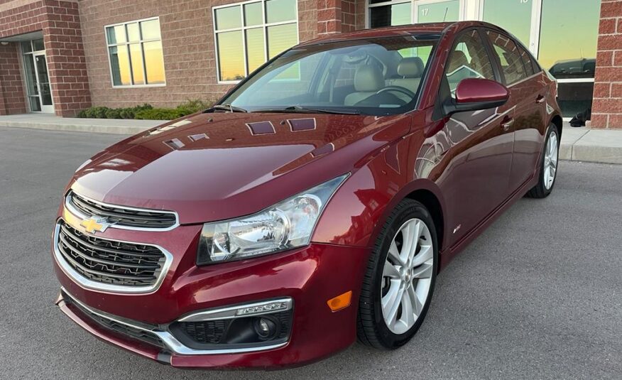 2015 Chevrolet Cruze LTZ Sedan 4D