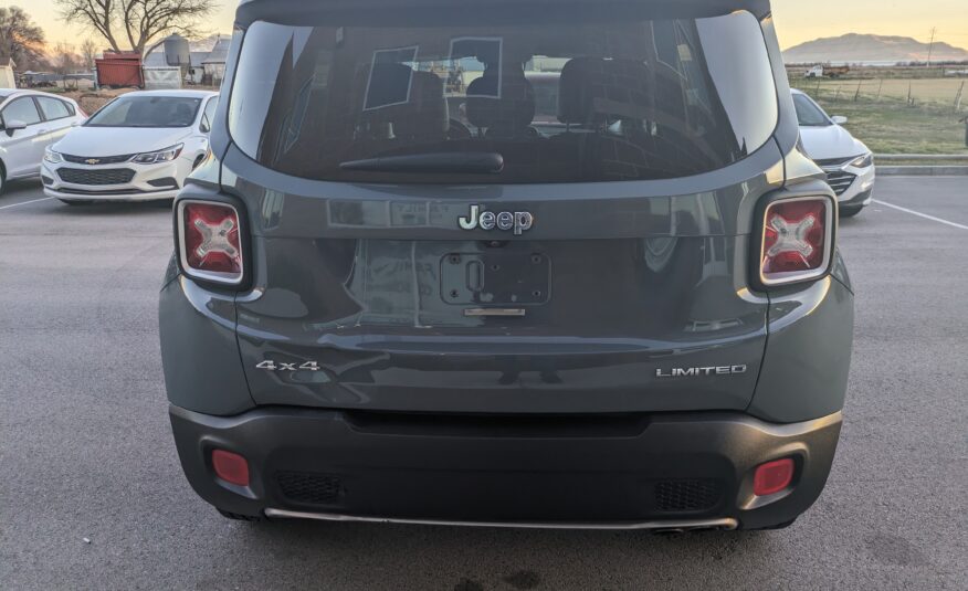 2017 Jeep Renegade Limited Sport Utility 4D